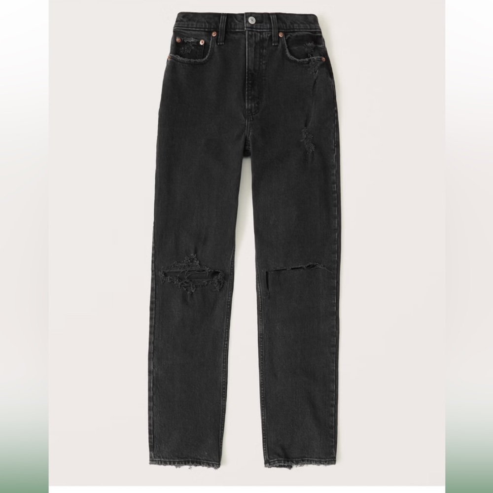 Abercrombie Ultra High Rise 90s Straight Jeans 33S / 16S